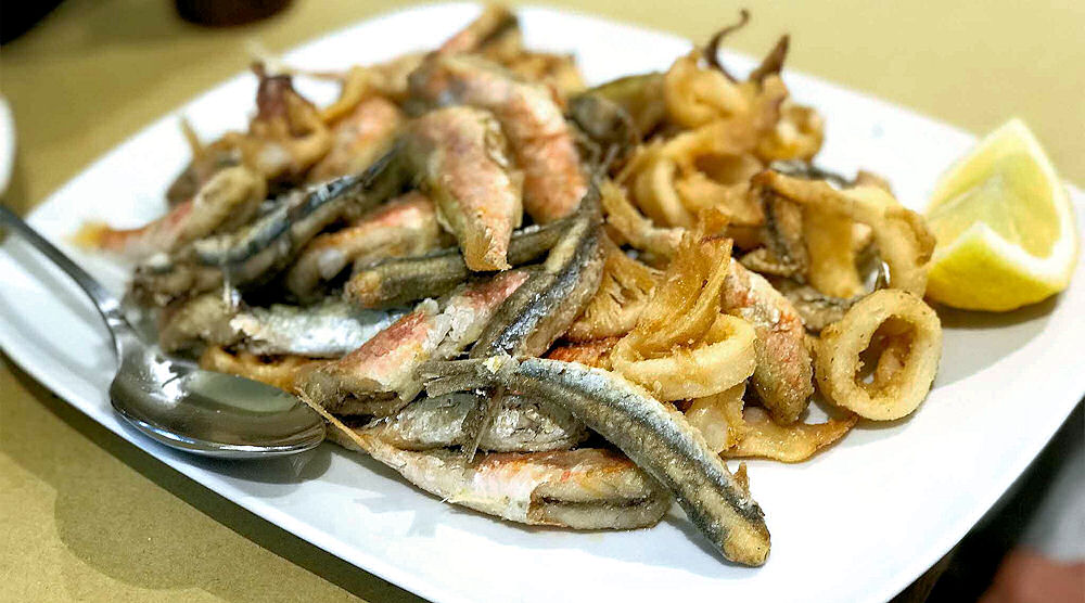 Frittura Di Calamari E Alici